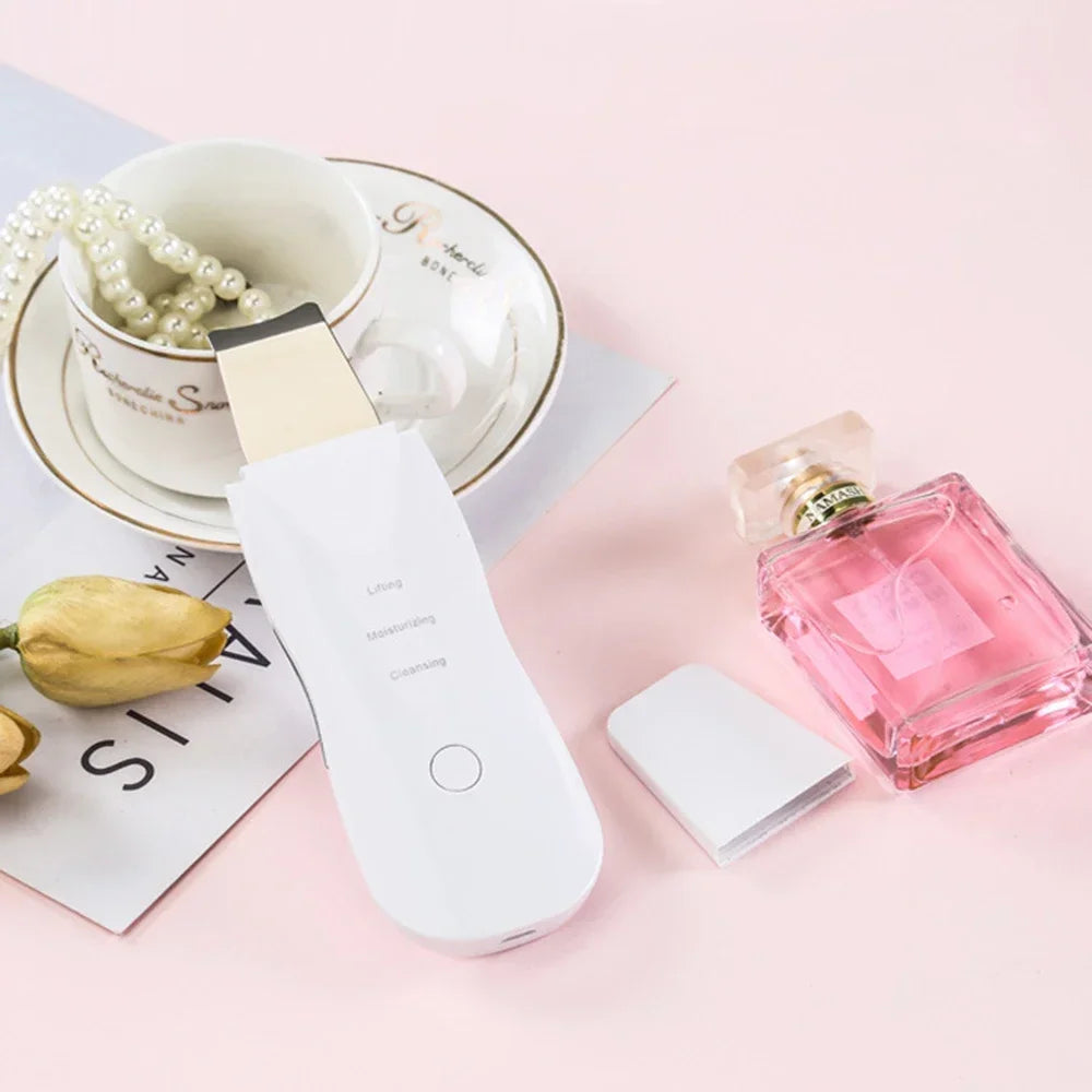 Spatule Peeling Ultrasonique – Nettoyage en Profondeur & Éclat